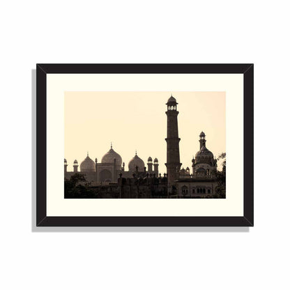 Set-of-5-Historical Places Framed Art