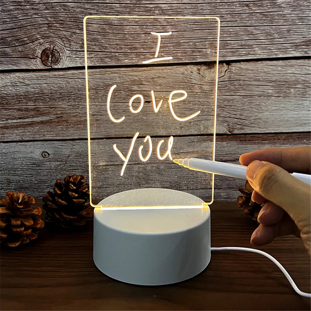 TransparentLED Night Lights USB Luminous Acrylic / perfect gift for loves one