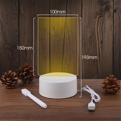 TransparentLED Night Lights USB Luminous Acrylic / perfect gift for loves one