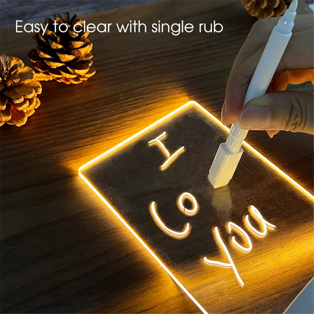 TransparentLED Night Lights USB Luminous Acrylic / perfect gift for loves one